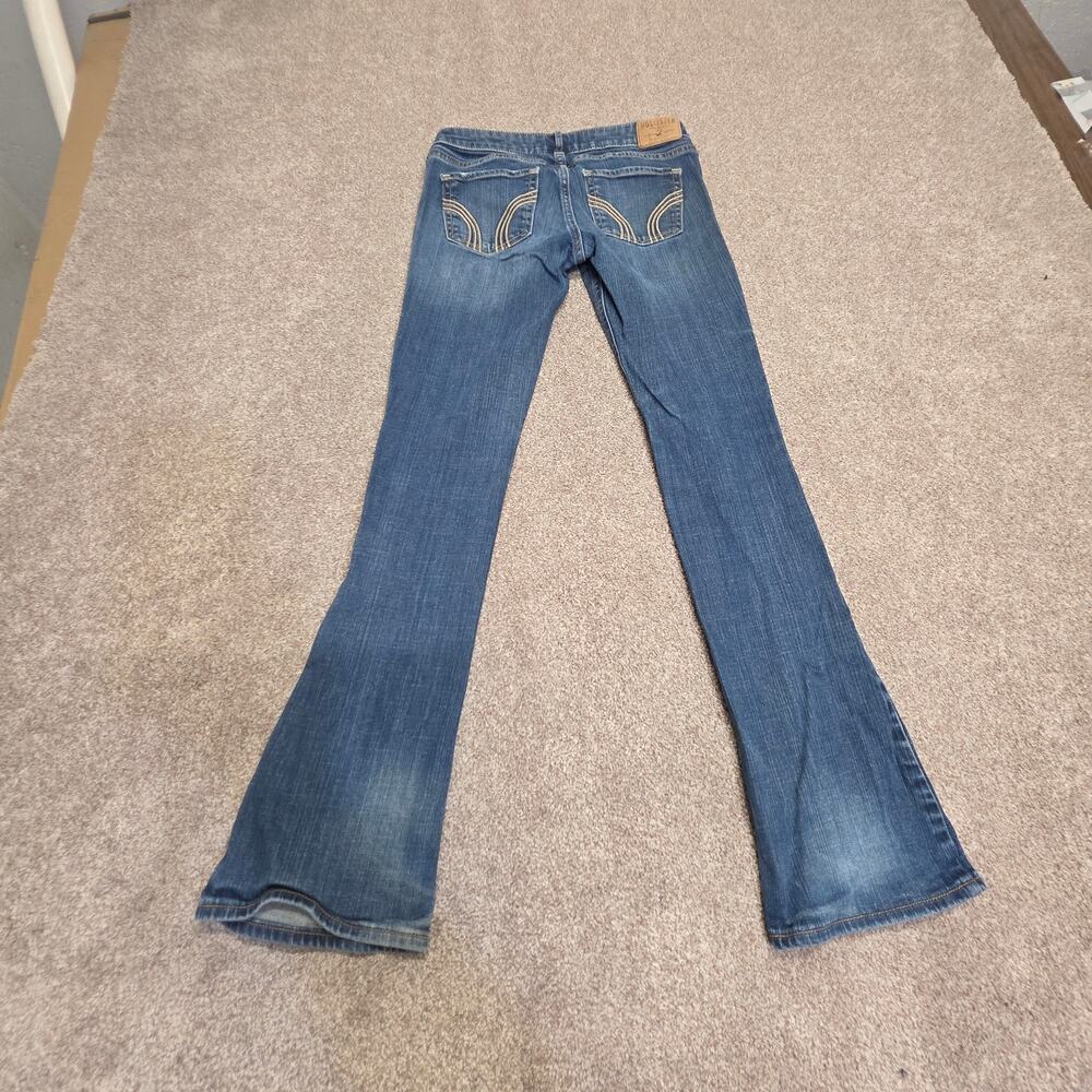 Y2K 2000s indie sleaze Hollister Bootcut Jeans womens 3S 26x29 low rise indigo